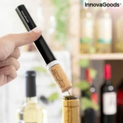 BRICOMARTEAU Tire-bouchon à Air Comprimé Pour Le Vin Dewino InnovaGoods