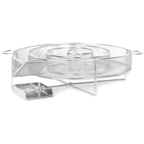 WILTEC Producteur De Fumée Froide Générateur De Fumée Froide Fumage à Froid Rond 16x4,5cm Smoker 2 WILTEC Producteur De Fumée Froide Générateur De Fumée Froide Fumage à Froid Rond 16x4,5cm Smoker – Image 2