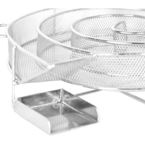 WILTEC Producteur De Fumée Froide Générateur De Fumée Froide Fumage à Froid Rond 16x4,5cm Smoker 4 WILTEC Producteur De Fumée Froide Générateur De Fumée Froide Fumage à Froid Rond 16x4,5cm Smoker – Image 4