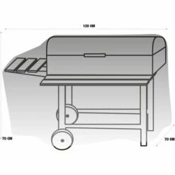 TERRE JARDIN Housse De Barbecue En PVC - Extérieur 7 TERRE JARDIN Housse De Barbecue En PVC - Extérieur -Accessoires de barbecue Soldes 8436 4