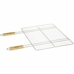 Secret De Gourmet - Grille De Barbecue Rectangulaire 38 X 50 Cm - Acier